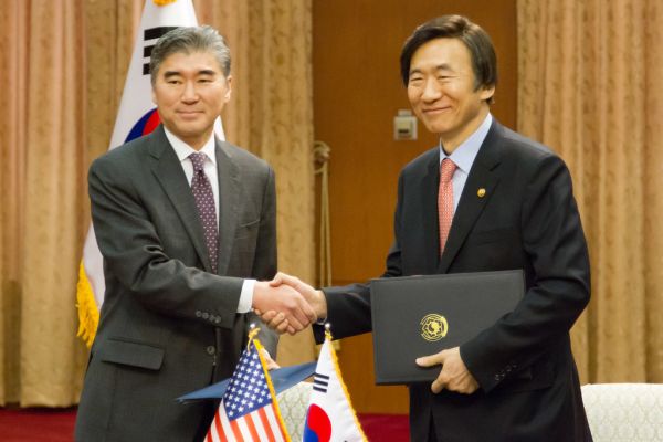 South Korean military blames North Korean land mines for DMZ explosions injuring soldiers.