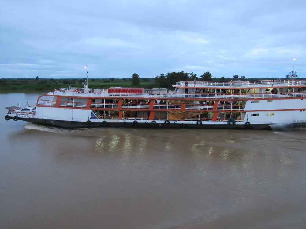 Voyaging along the Amazon River