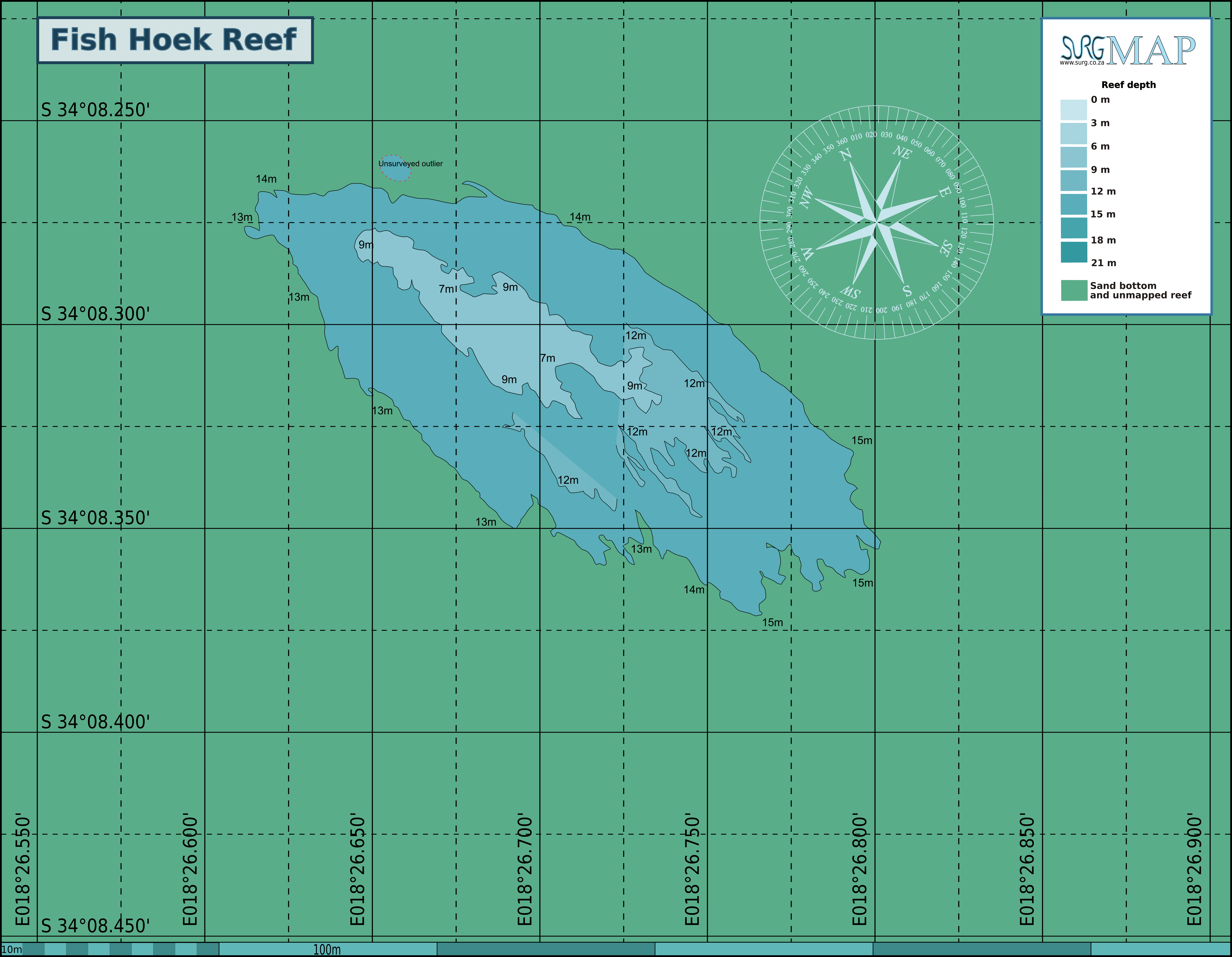 Fish Hoek Reef, South Africa