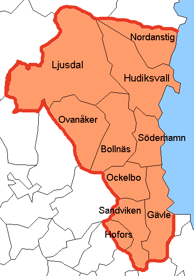 Gävleborg County, Sweden