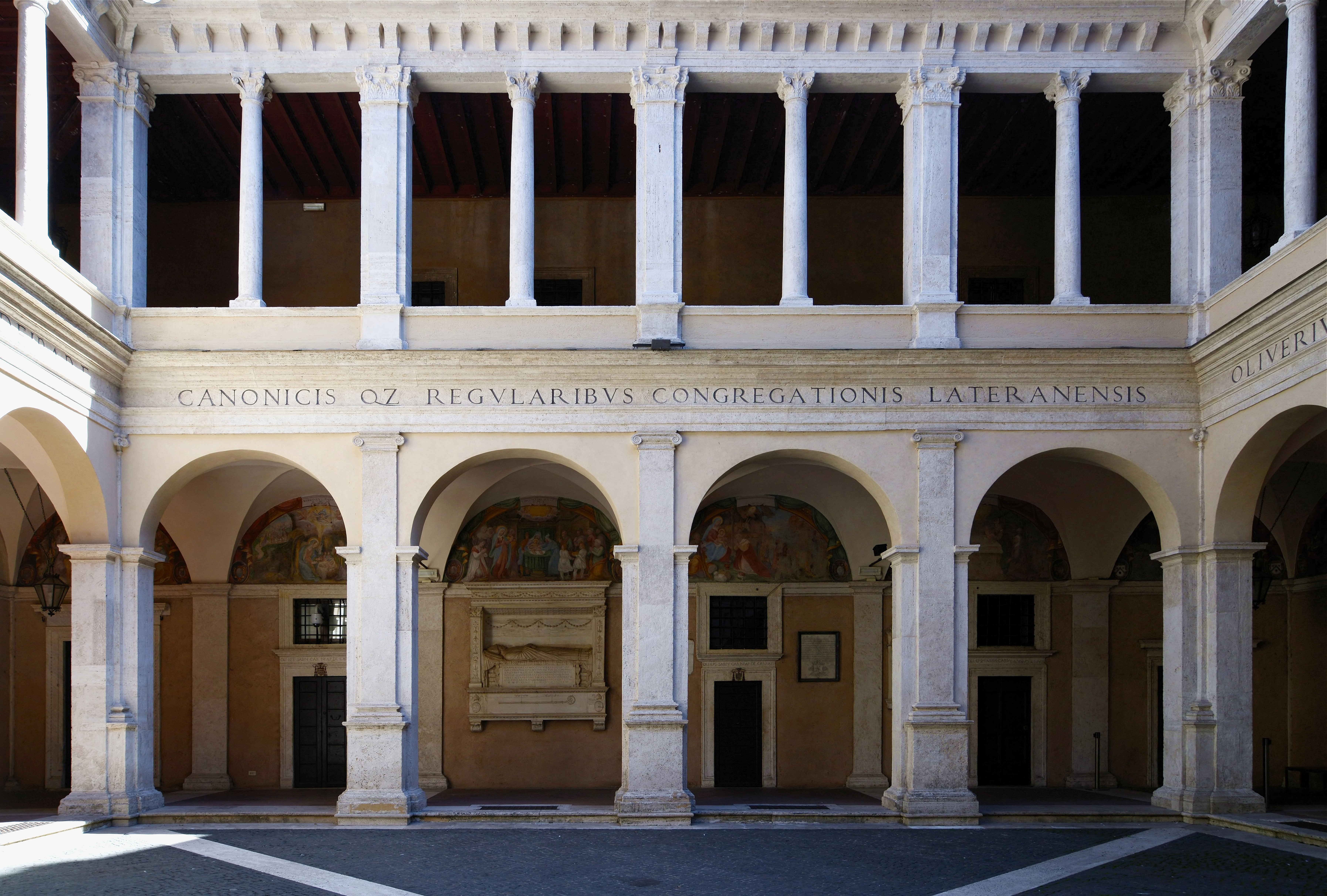 cloister of Bramante