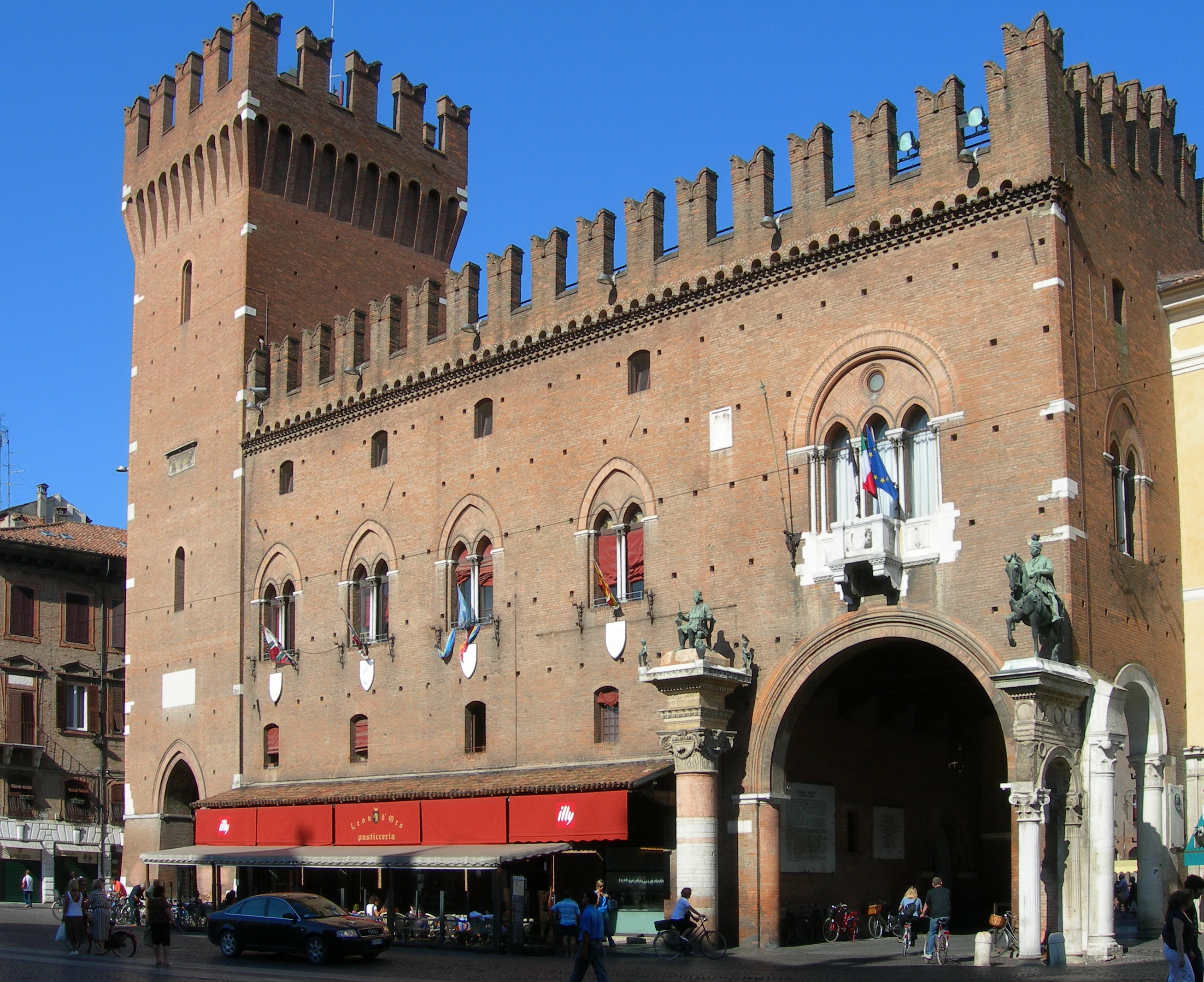 Town hall of Ferrara