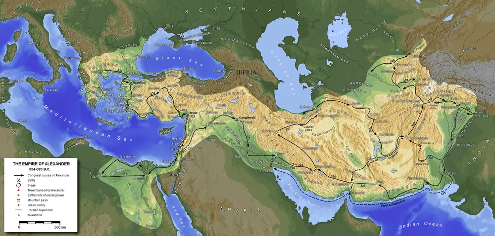 On the trail of Alexander the Great