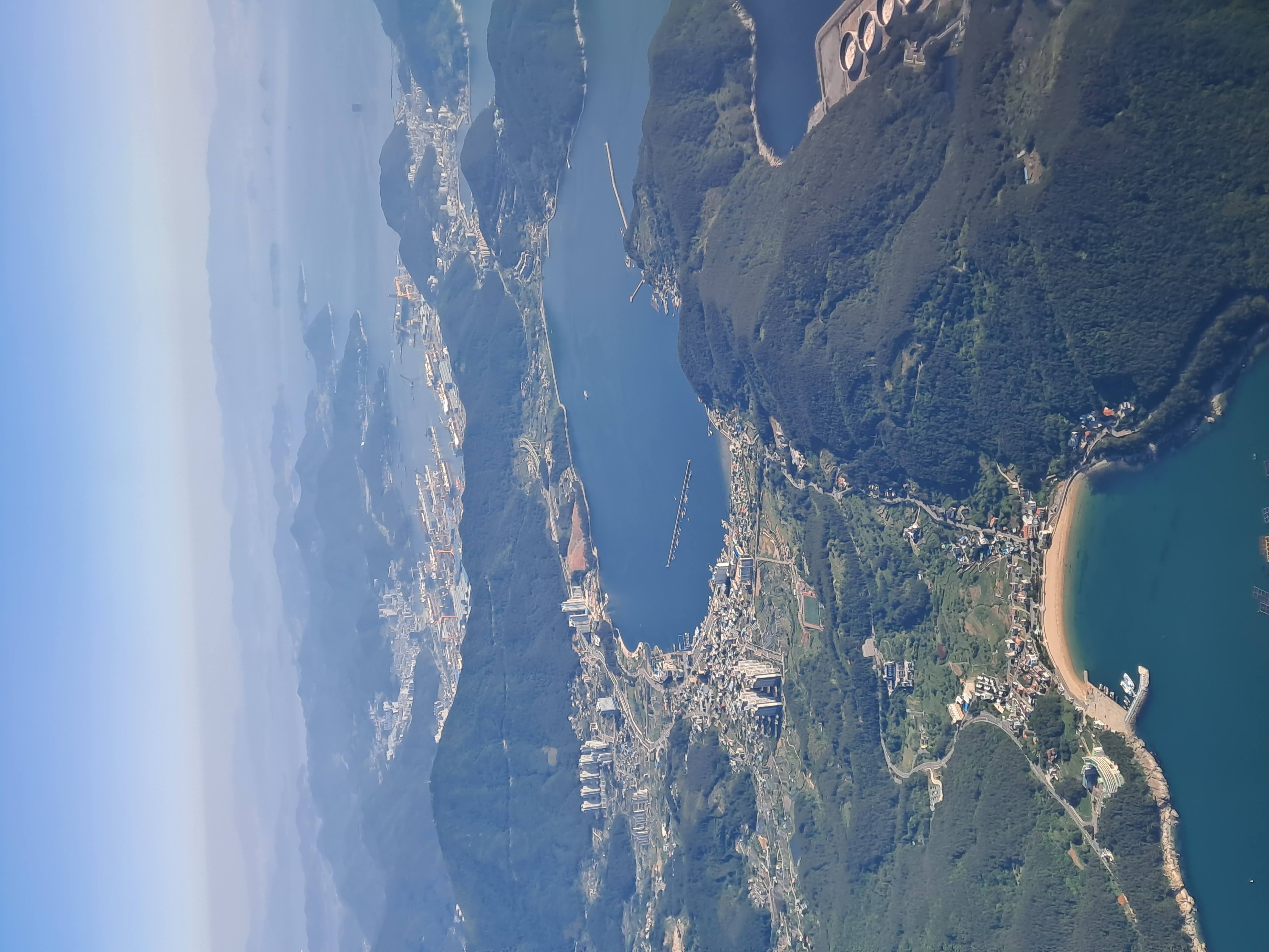 Record rain floods Geoje, killing one and injuring several.