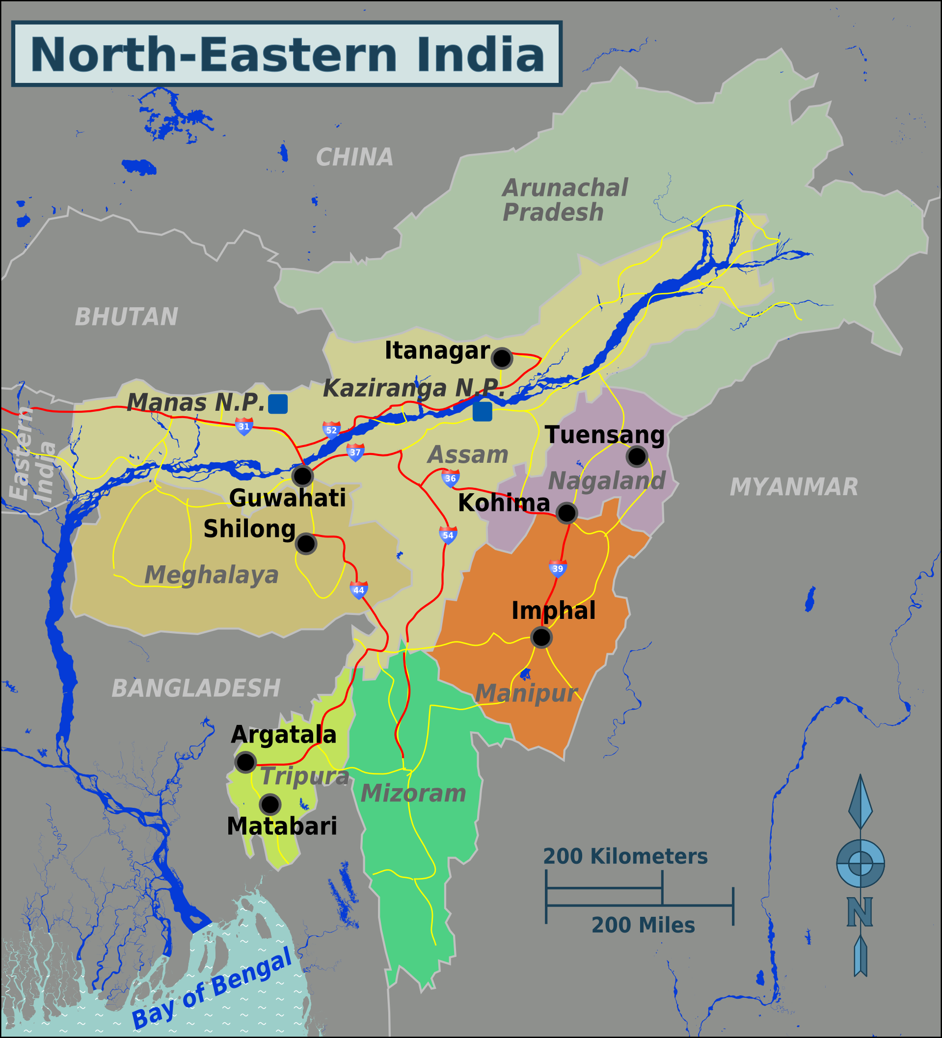Northeast India, India