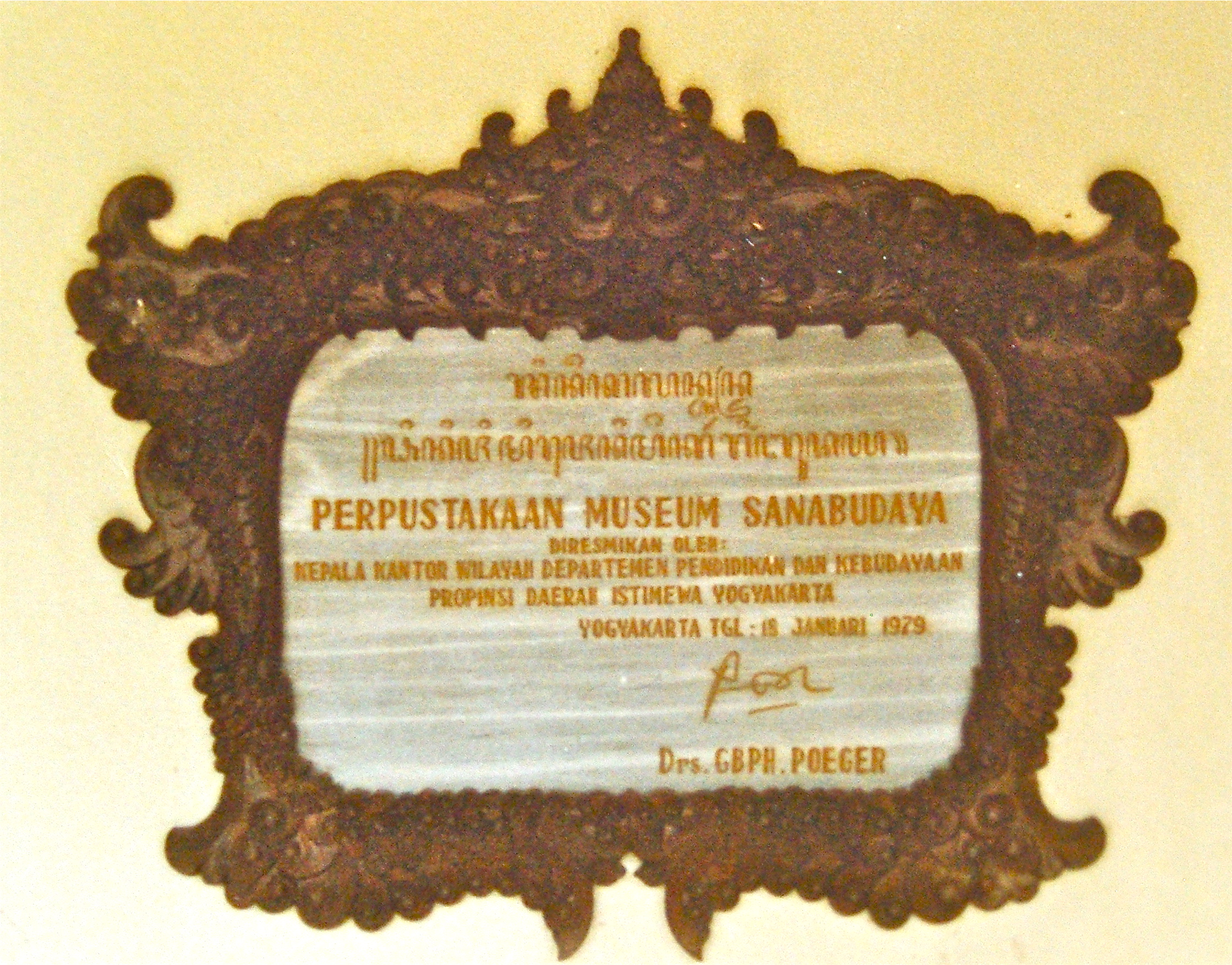 Sonobudoyo Museum