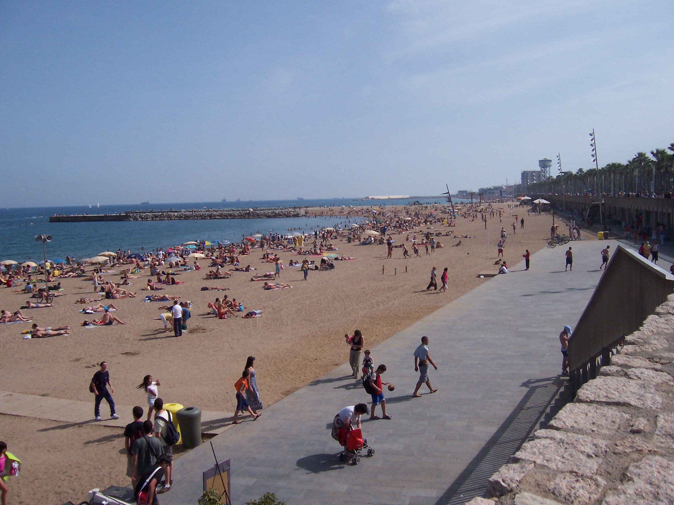 Somorrostro Beach