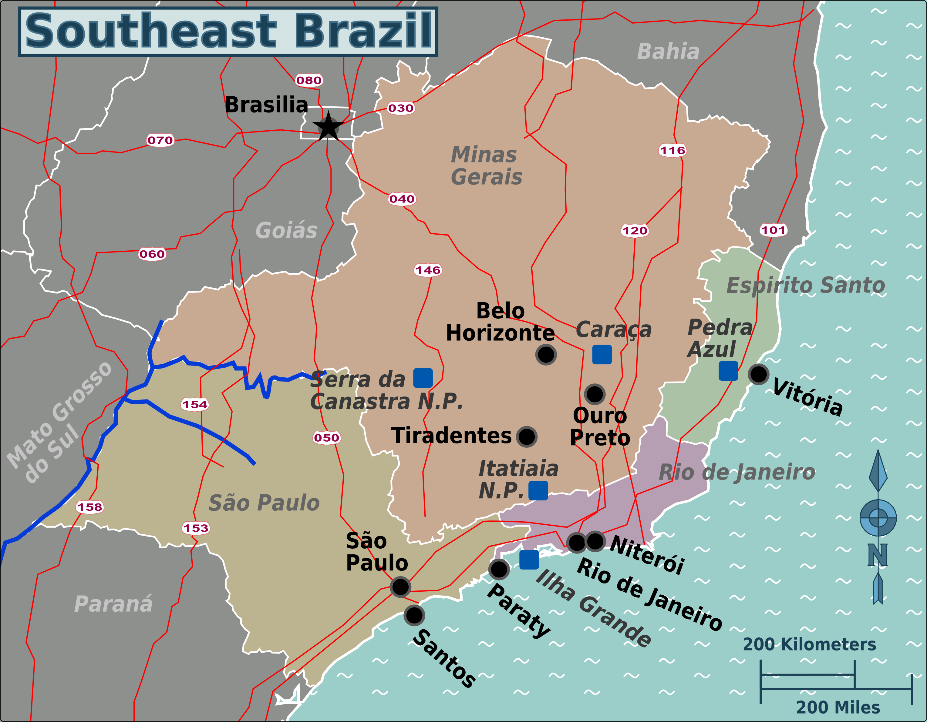 Southeast Region, Brazil