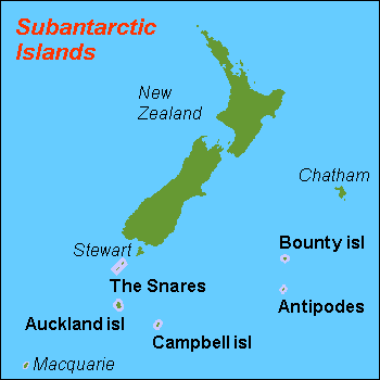New Zealand Subantarctic Islands