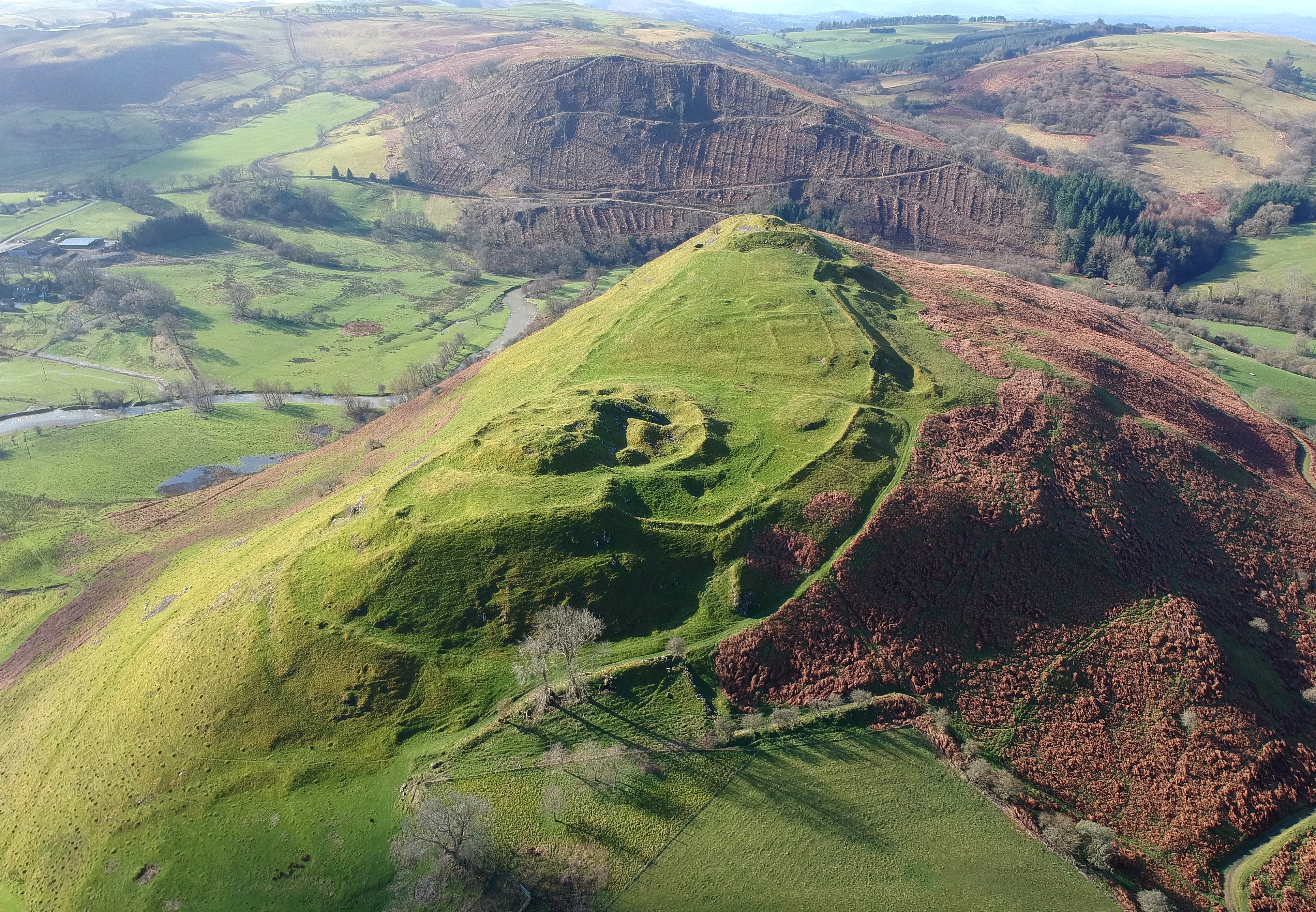 Cefnllys Castle