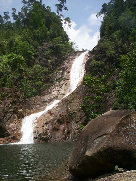 Berkelah falls