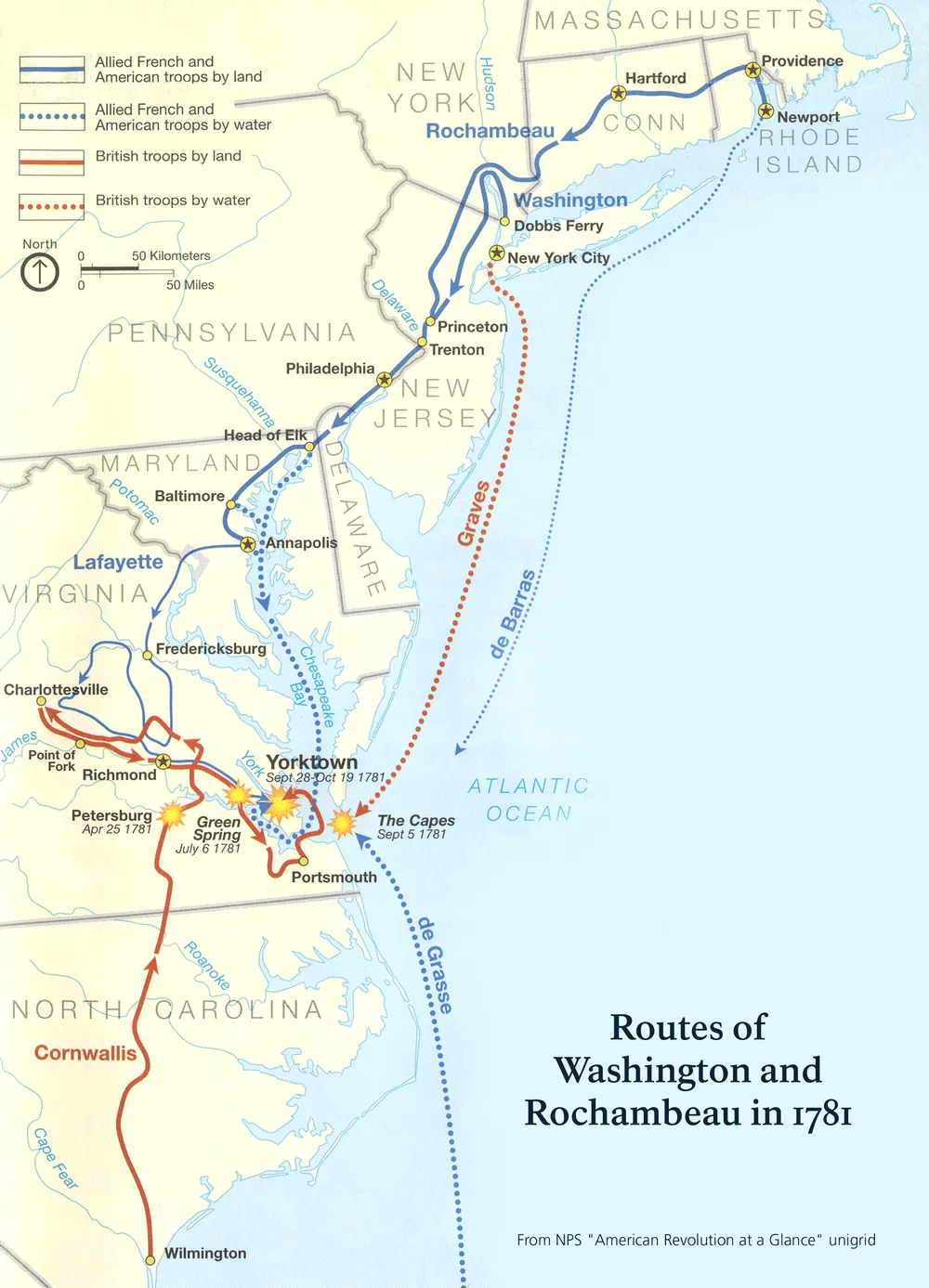 Washington–Rochambeau Revolutionary Route