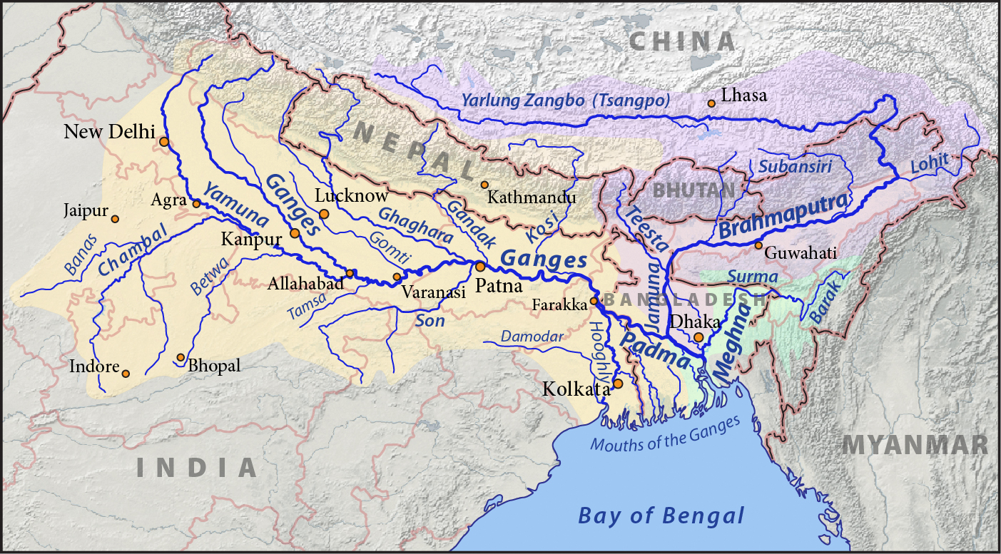 Along the Ganges River