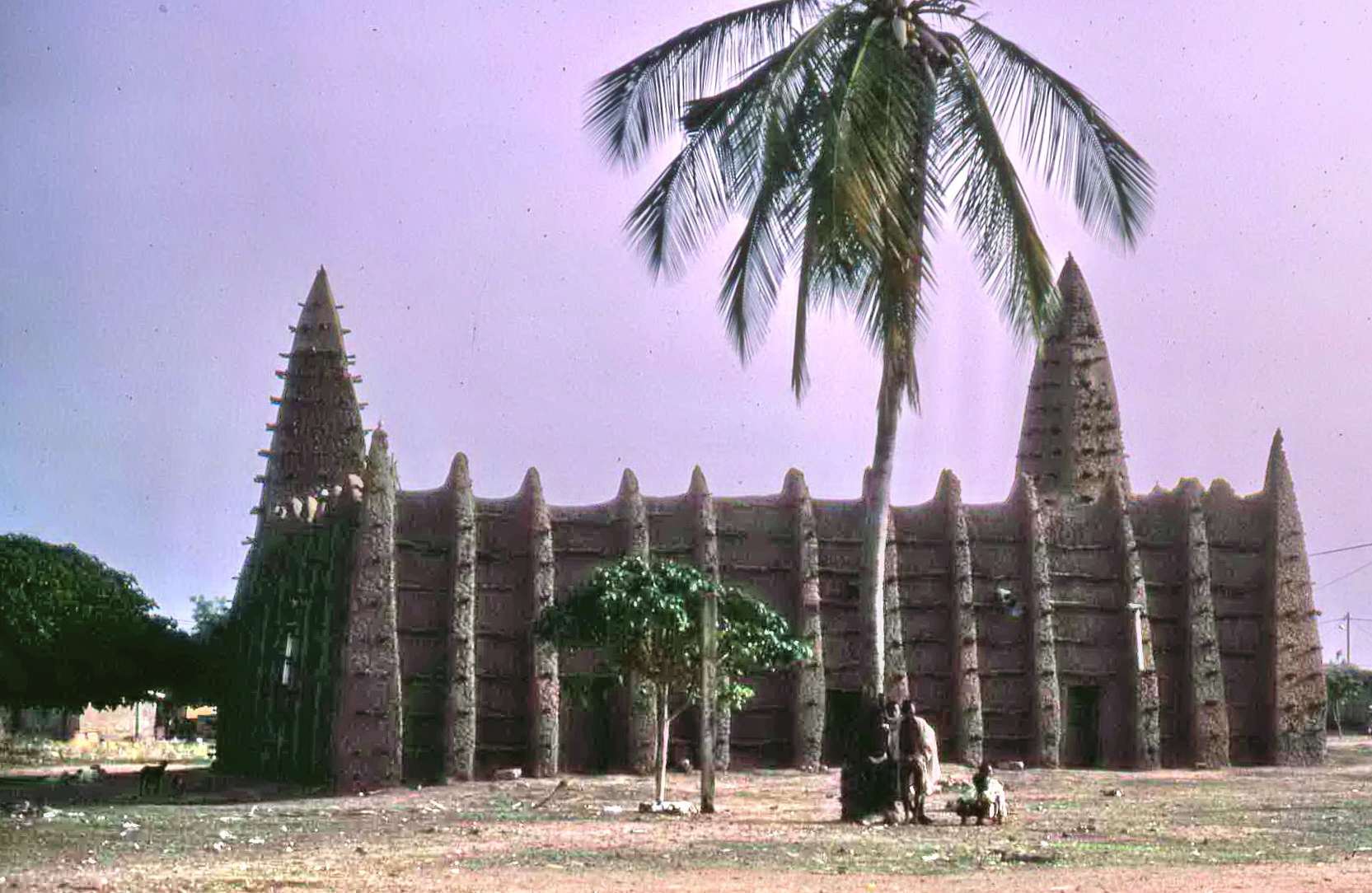 Sudanese style mosques in northern Côte d'Ivoire