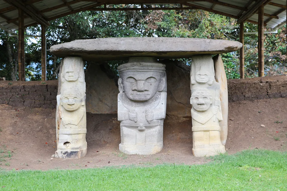 San Agustin archeological park