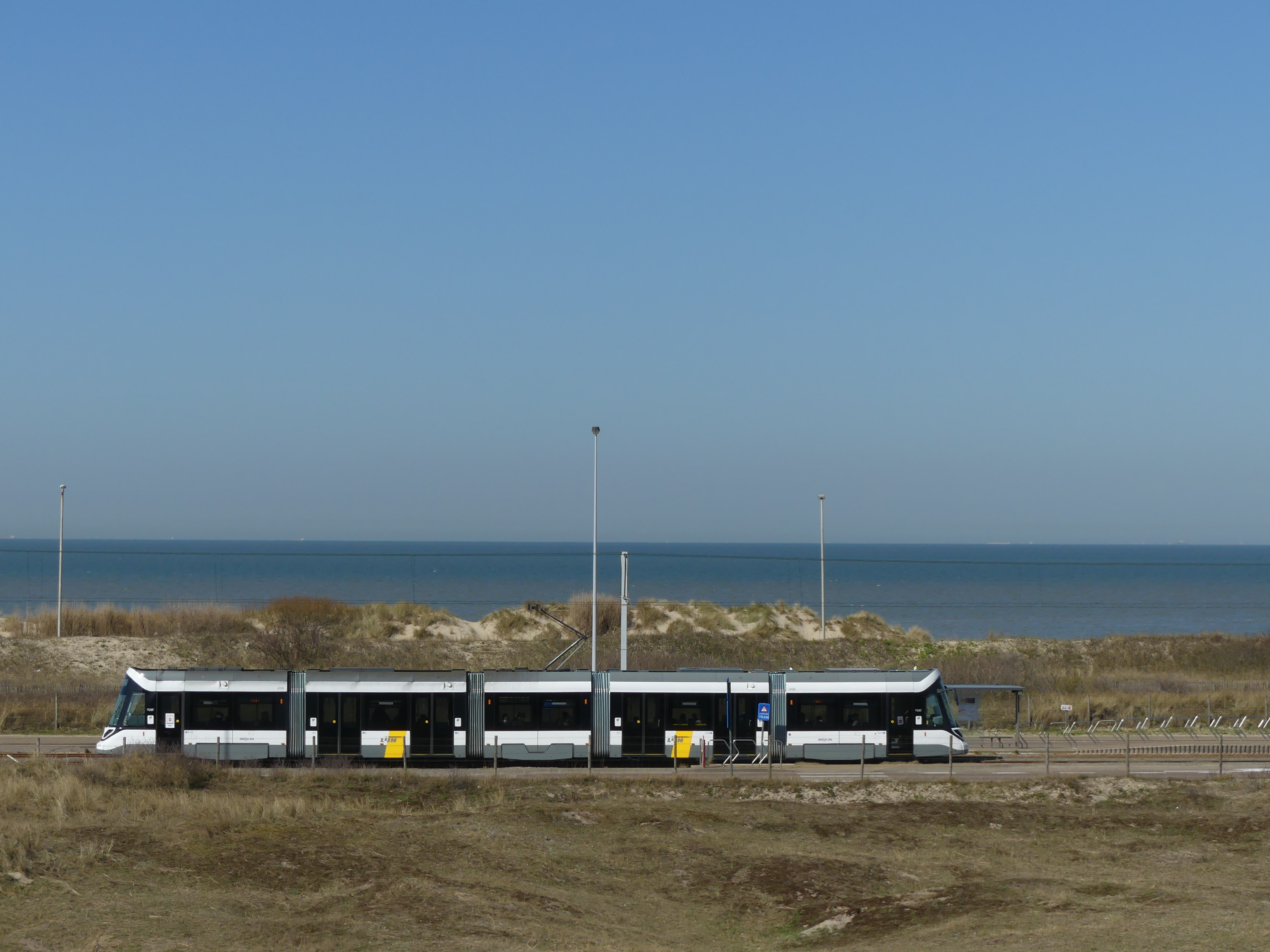Belgian coast by tram