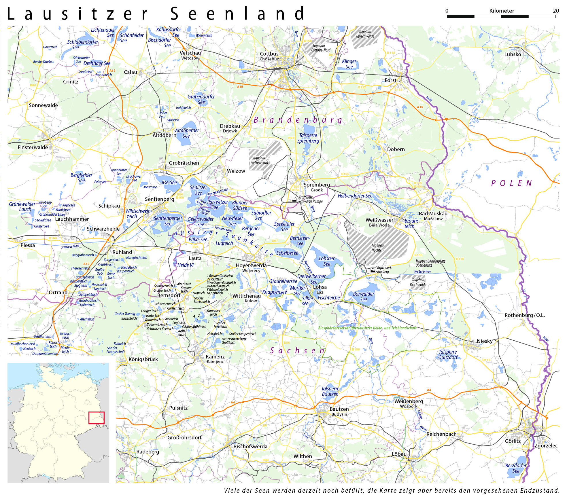 Lausitzer Seenland, Germany