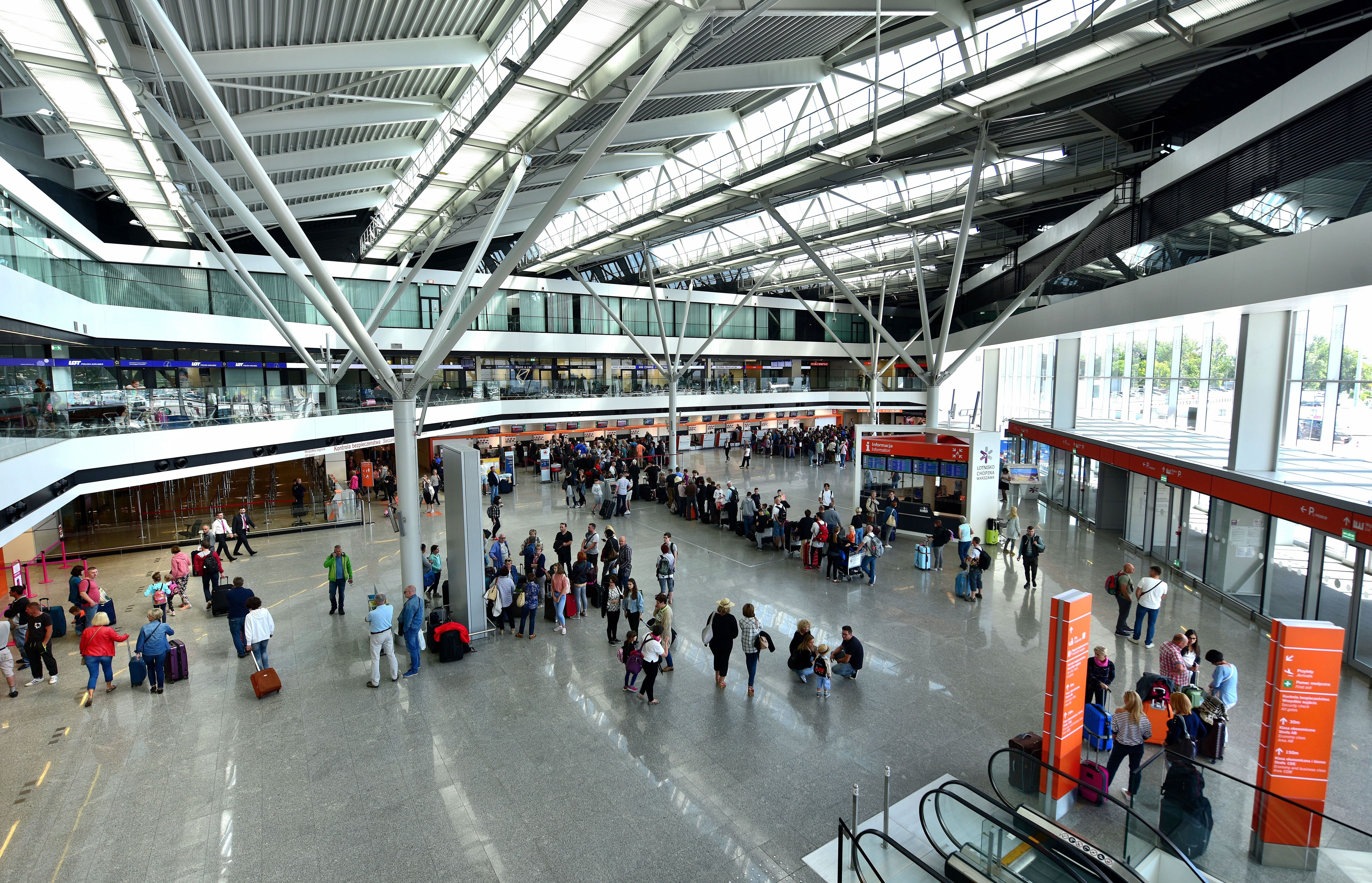 Warsaw Chopin Airport, Poland