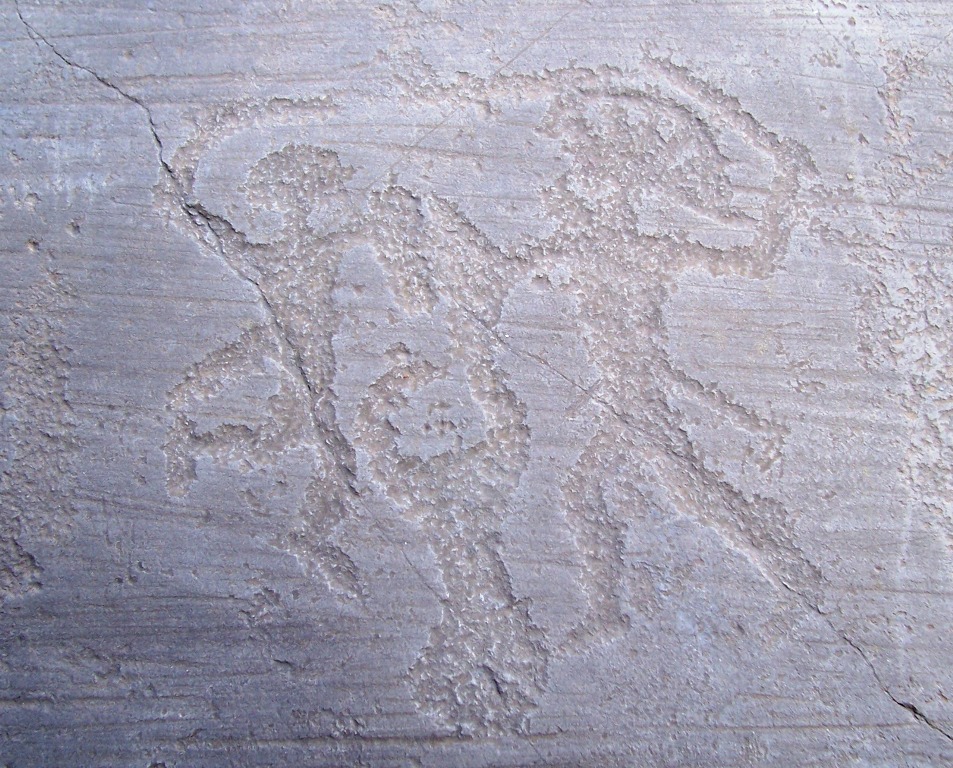 rock drawings in Valcamonica