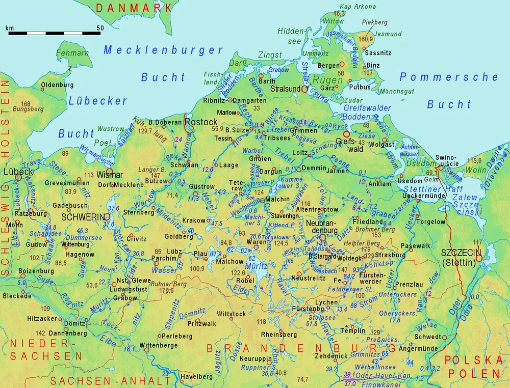 Mecklenburg Lake District, Germany
