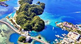 The island nation of Palau