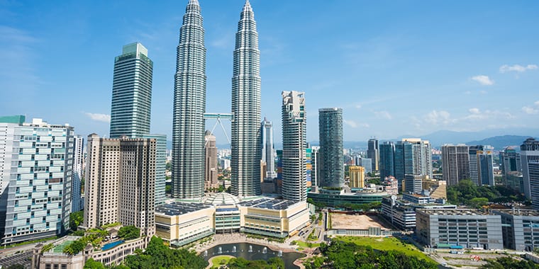 Malaysia's capital, Kuala Lumpur