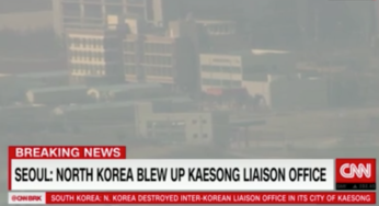 North Korea Destroys North-South Liaison Office