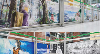 Manga Artists’ Works Exhibited at Kansai Airport Starting This Week