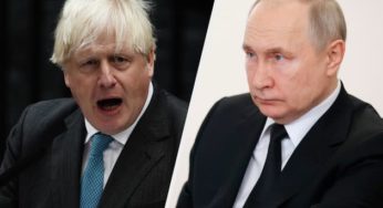 Putin threatened Boris Johnson with a missile strike