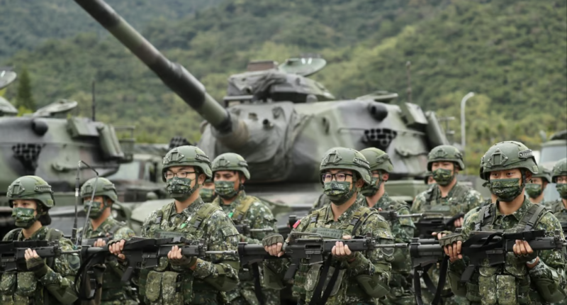 Taiwan troops