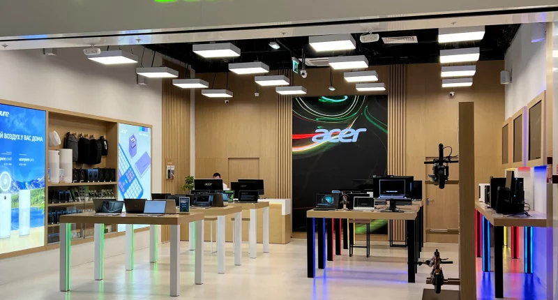 Acer products in Russia