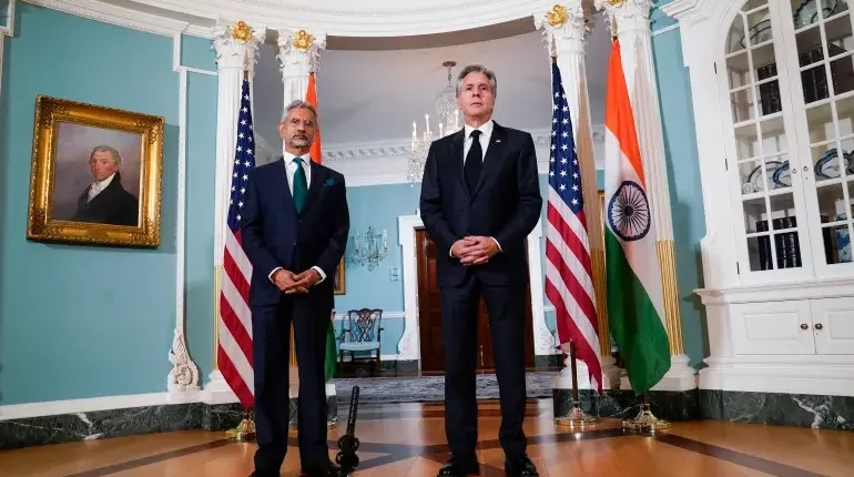 US India FM meeting