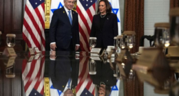 Harris and Netanyahu meet