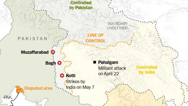 India strikes Pakistan