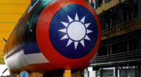 Taiwan submarine sea trial