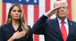 Donald Trump at 9-11 ceremony